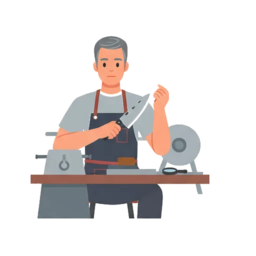 Illustration étape 2 : diagnostic des lames
